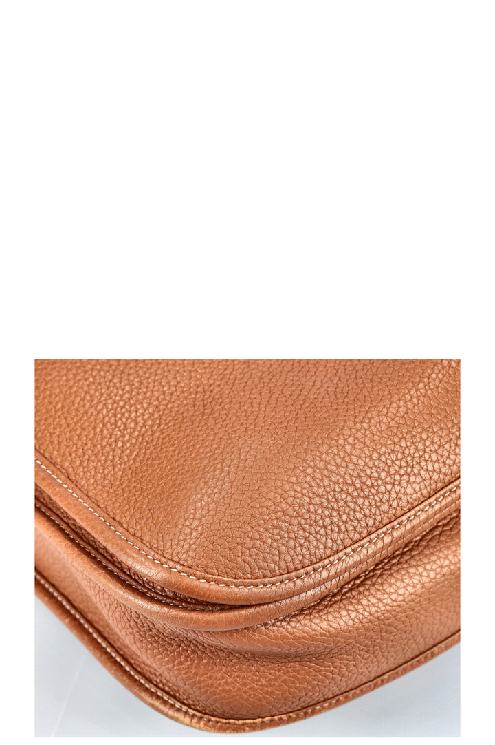 HERMÈS Evelyne PM Clemence Gold