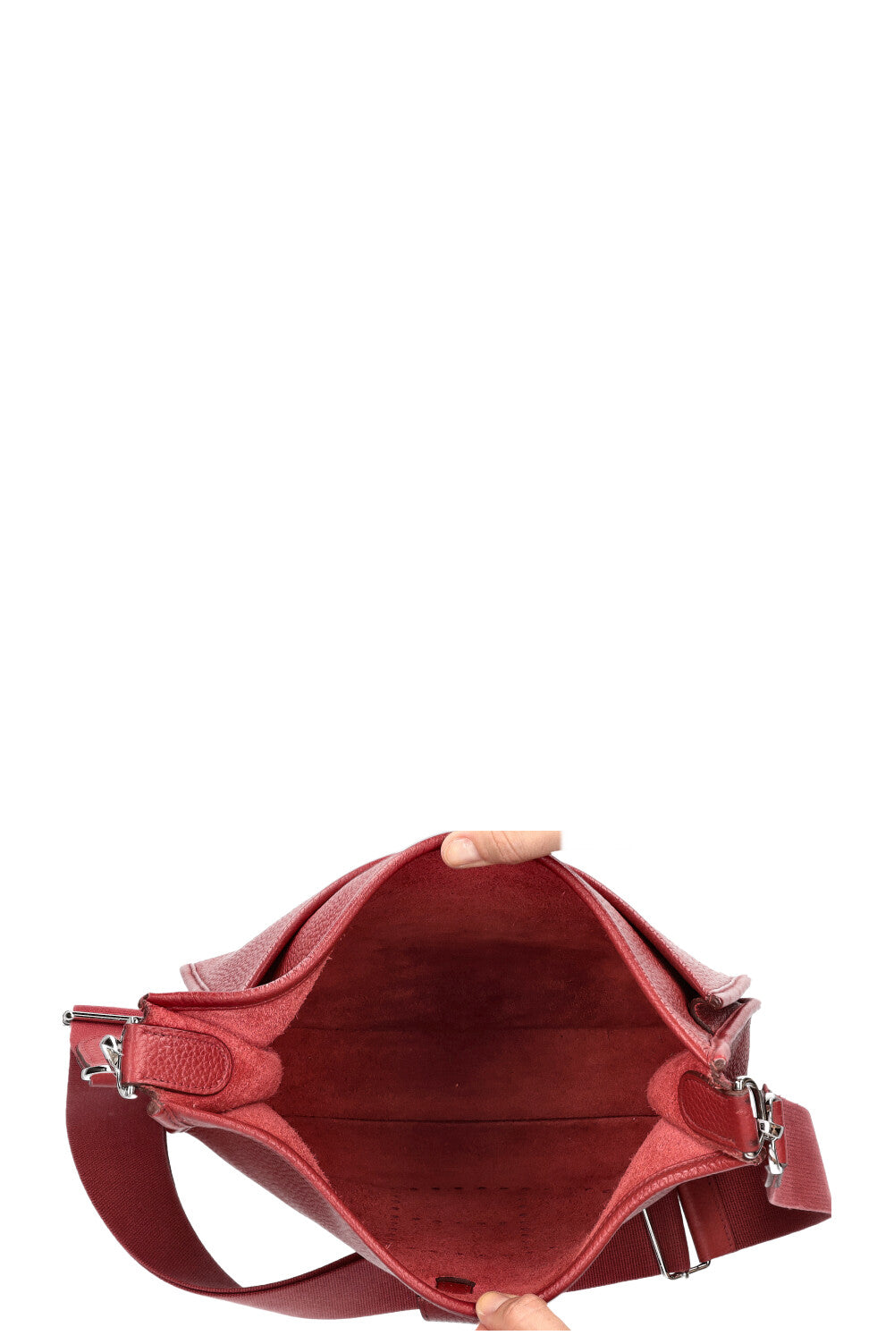 HERMÈS Evelyne PM Clemence Rouge H