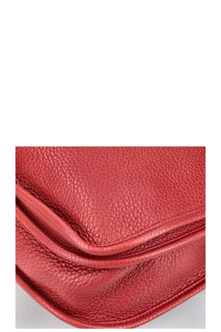 HERMÈS Evelyne PM Clemence Rouge H