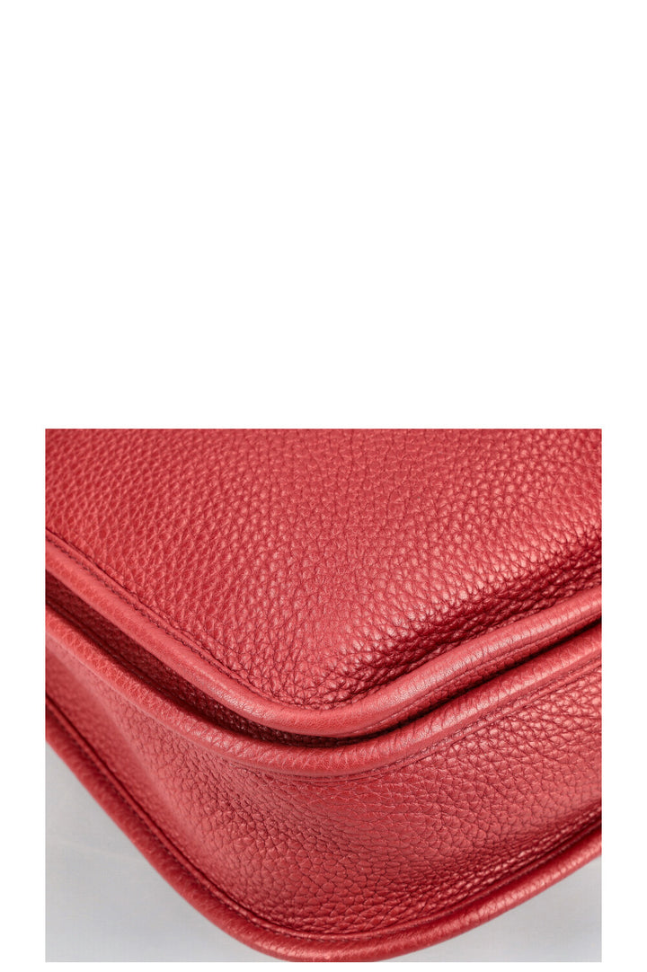 HERMÈS Evelyne PM Clemence Rouge H