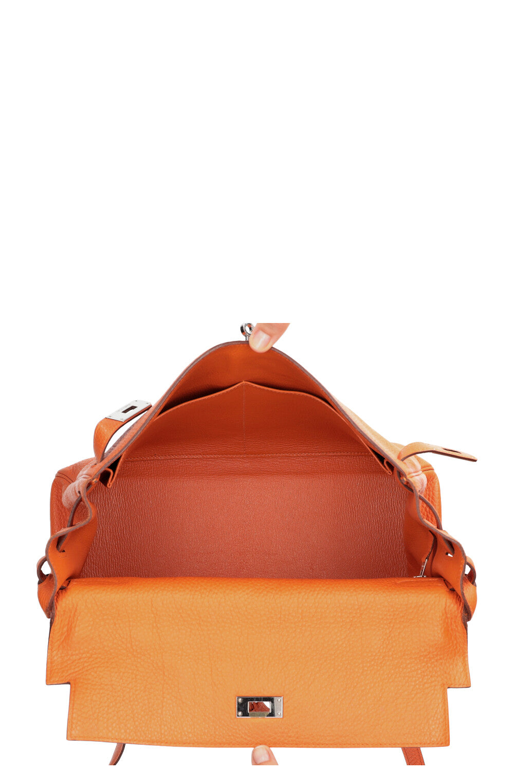 HERMÈS Kelly 35 Togo Orange