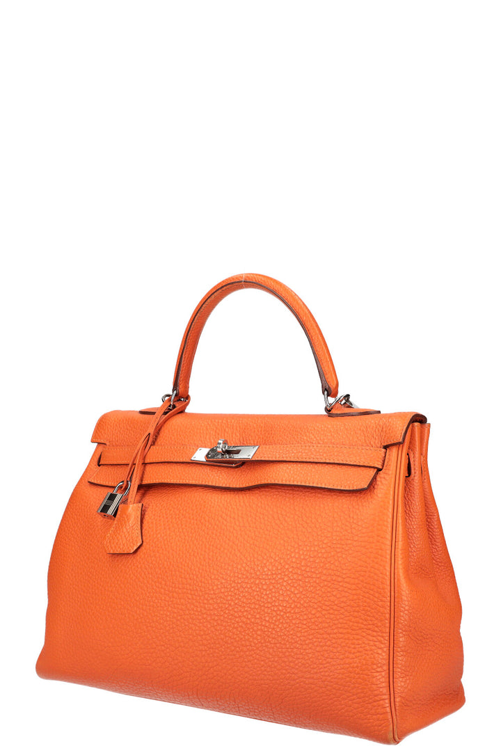 HERMÈS Kelly 35 Togo Orange