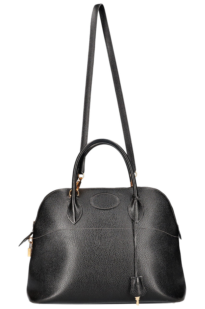 HERMÈS Bolide 35 Bag Ardennes Black