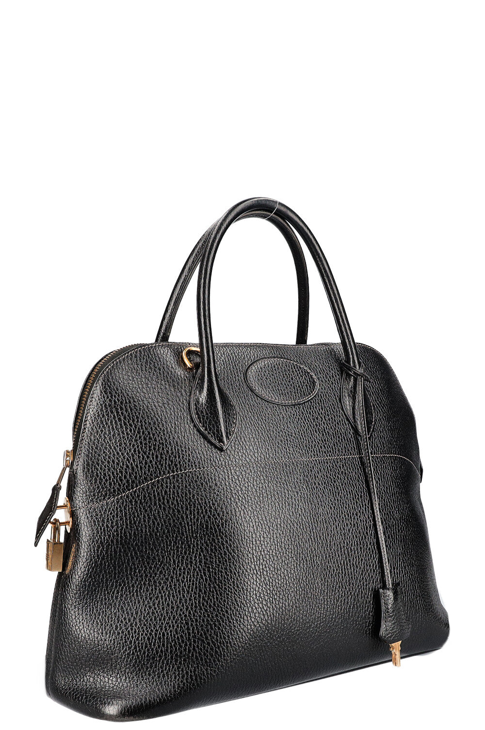 HERMÈS Bolide 35 Bag Ardennes Black