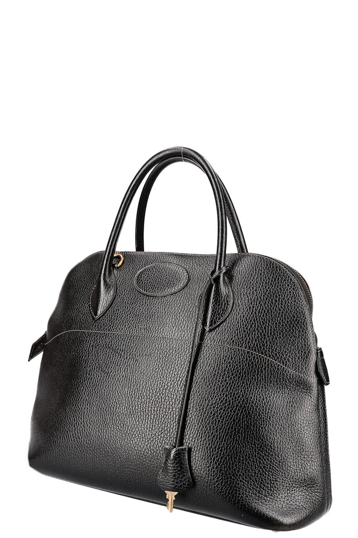 HERMÈS Bolide 35 Bag Ardennes Black