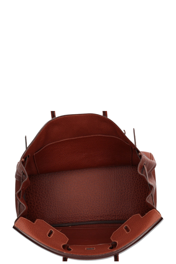HERMÈS Birkin 35 Buffalo Skipper Étrusque