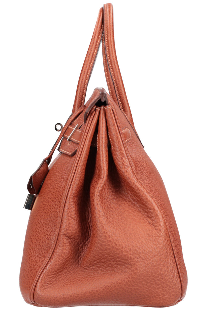HERMÈS Birkin 35 Buffalo Skipper Étrusque