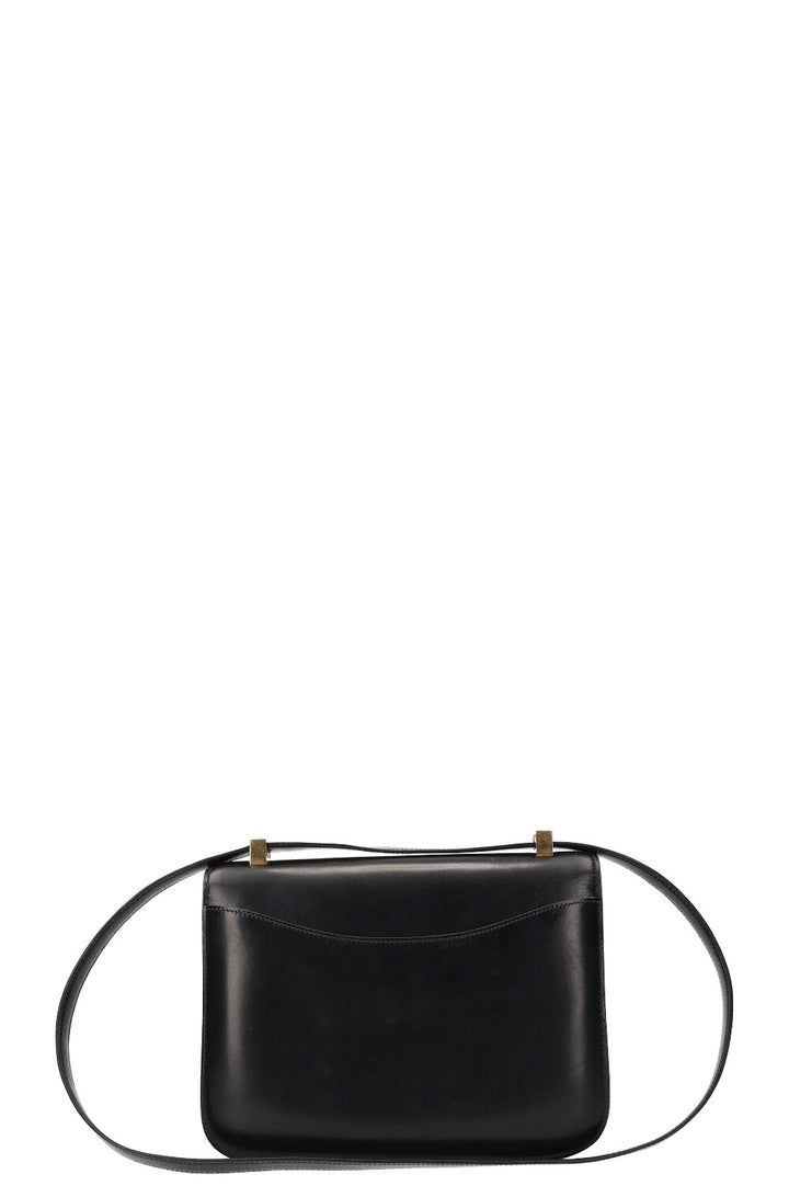 HERMÈS Constance Bag 23 Box Calf Leather Black