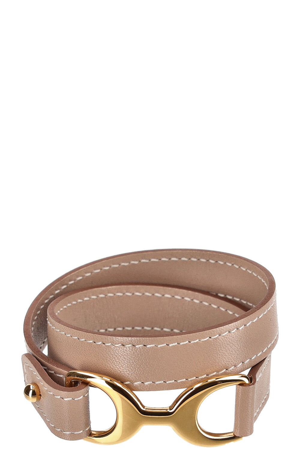 HERMÈS Pavane Bracelet Beige