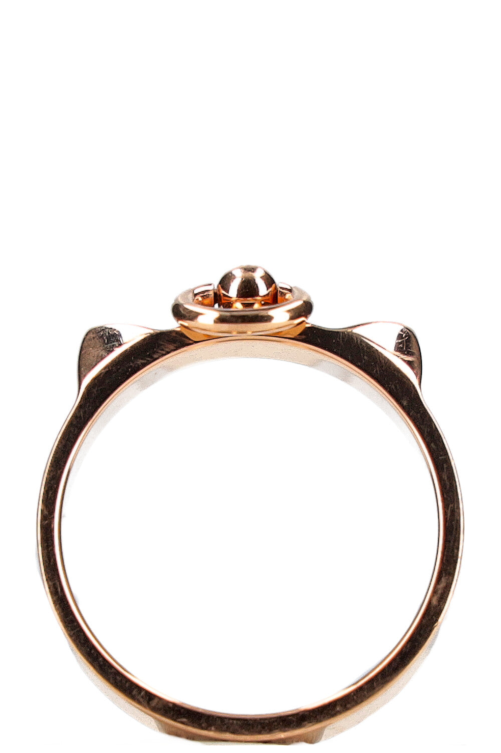 HERMÈS Collier De Chien Ring Rose Gold