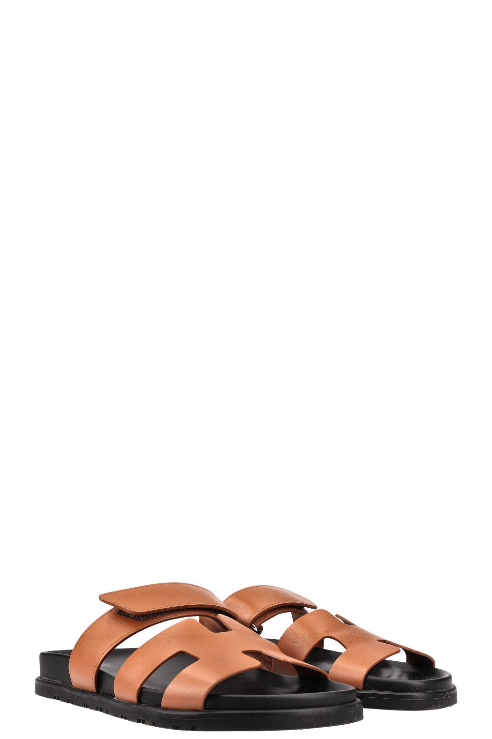 HERMES Chypre Flats Brown