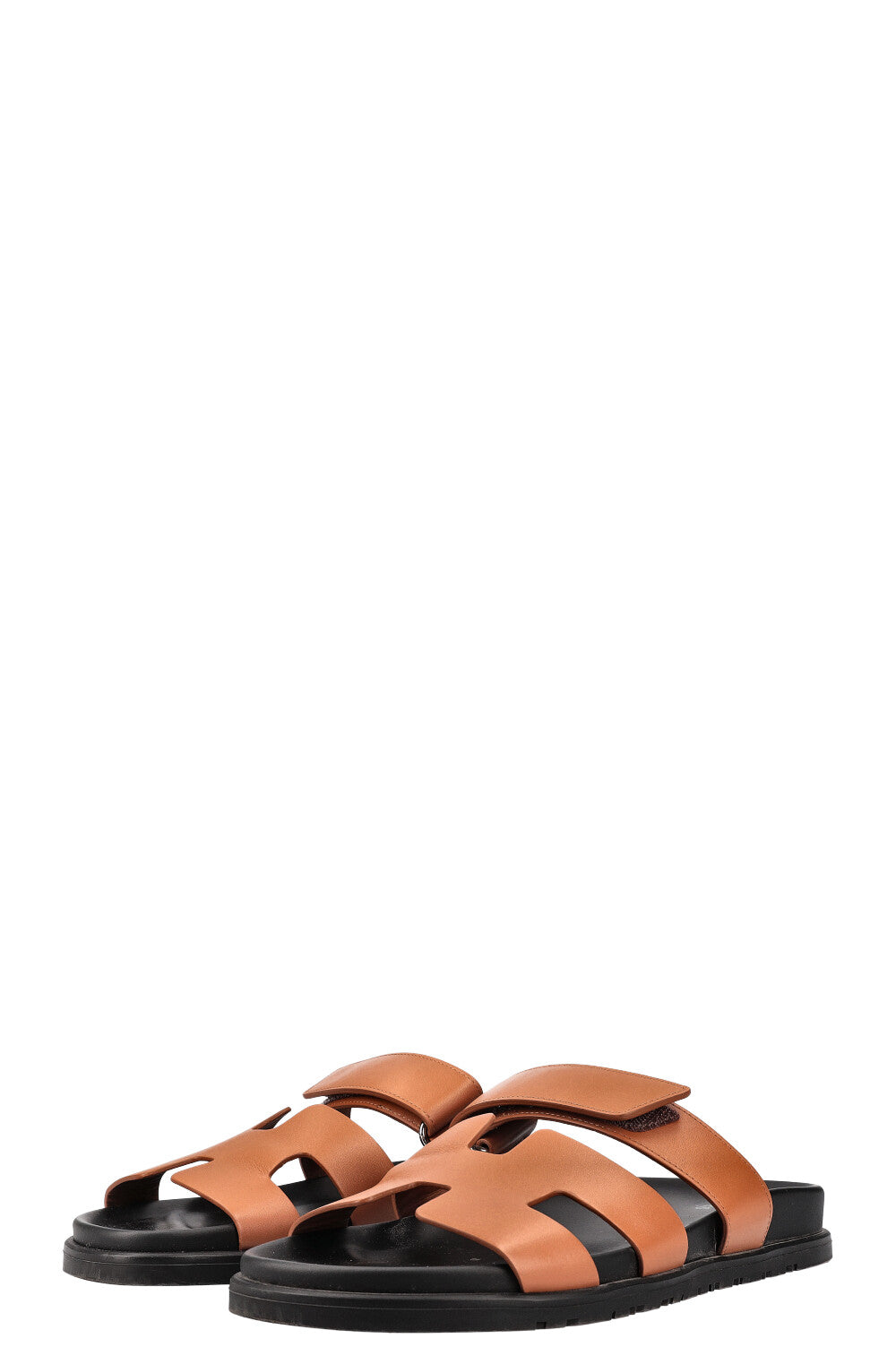 HERMÈS Chypre Flats Brown