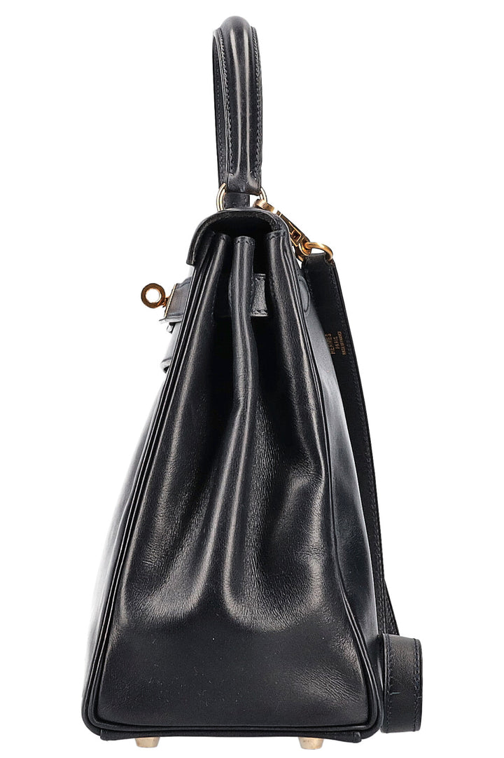 HERMÈS Kelly 25 Midnight blue
