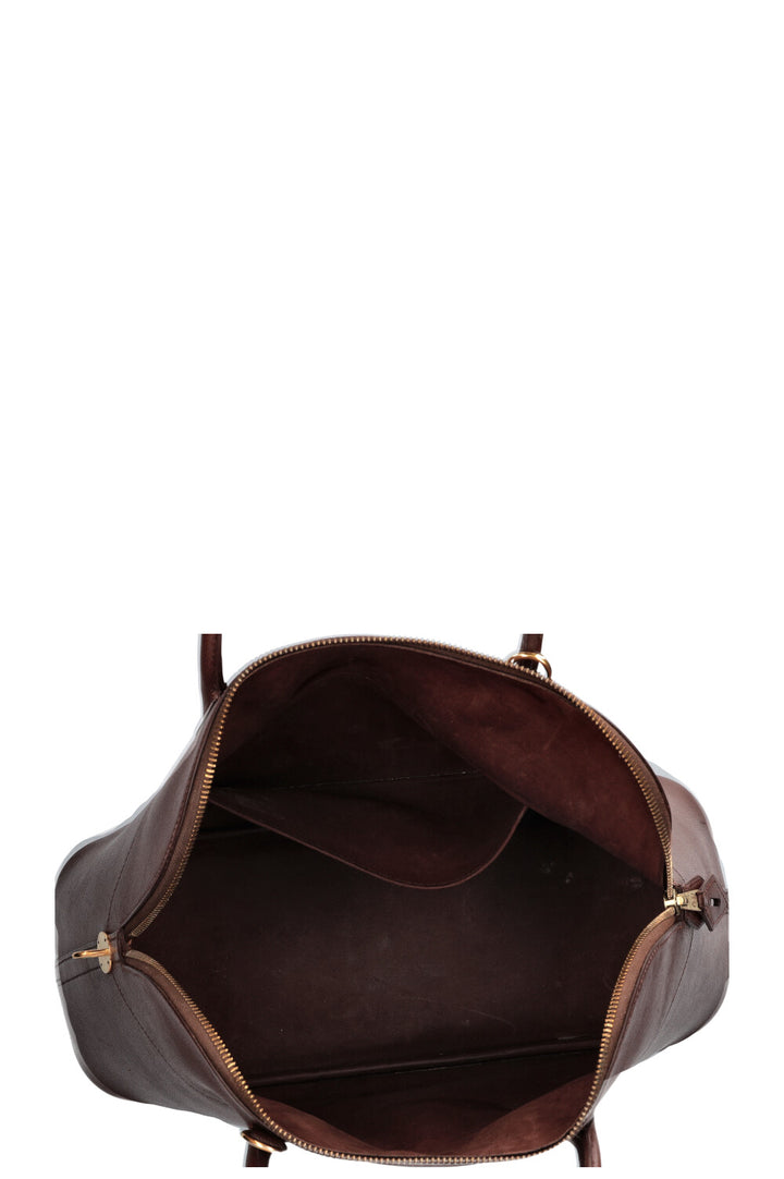 HERMÈS Bolide 35 Courchevel Marron Fonce