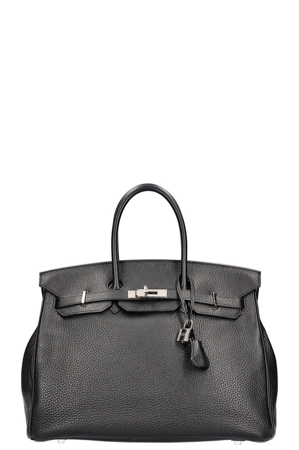 HERMÈS Birkin 35 Clémence Noir