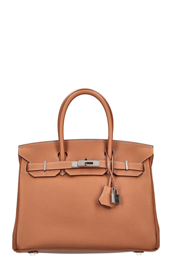 HERMÈS Birkin 30 Gold Veau Togo
