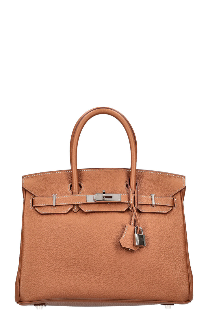 HERMÈS Birkin 30 Gold Veau Togo