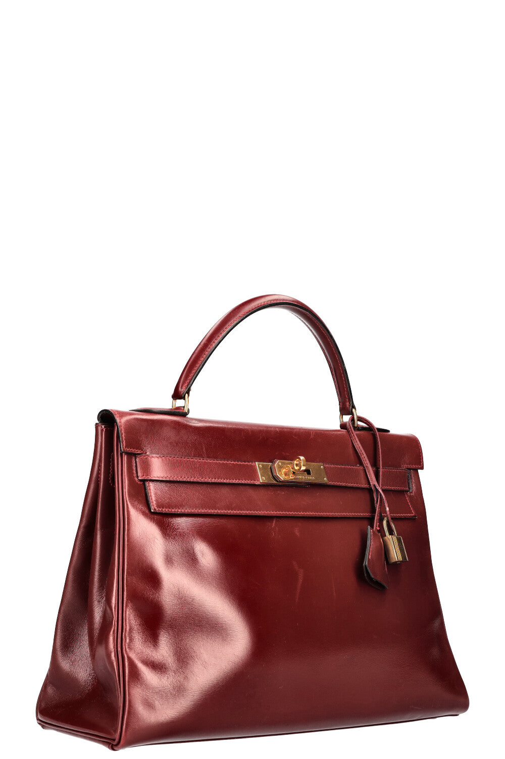 HERMÈS Kelly 32 Box Rouge H