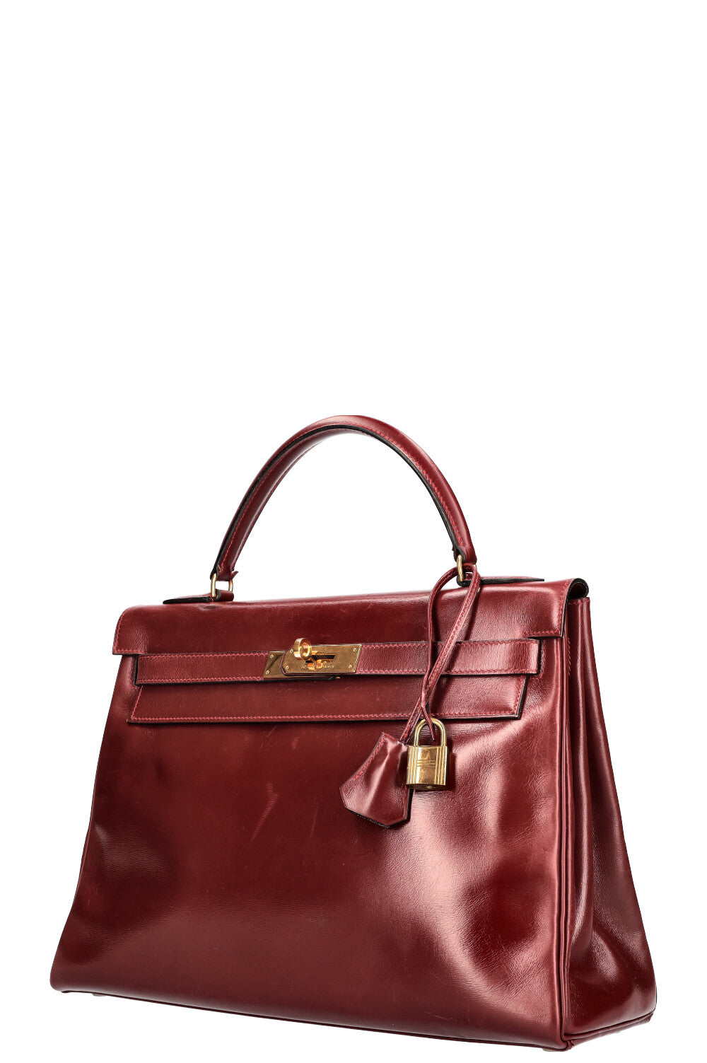 HERMÈS Kelly 32 Box Rouge H