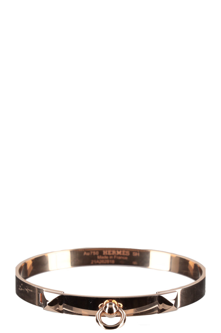 Hermès Collieder de Chien SH Bracelet Rose Gold 18k 