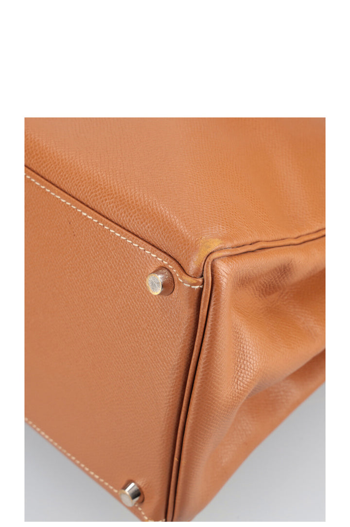 HERMÈS Kelly 40 Epsom Gold 2000