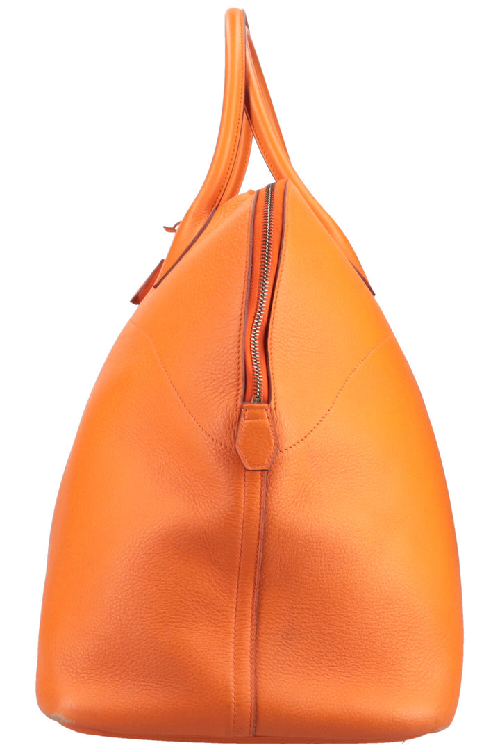 HERMÈS Bolide Bag 45 Clemence Orange 1999