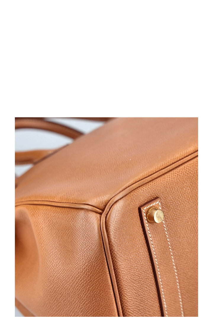 HERMÈS Birkin Bag 35 Gold 1998