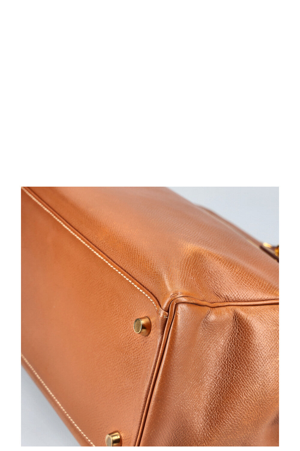 HERMÈS Kelly 35 Courchevel Gold