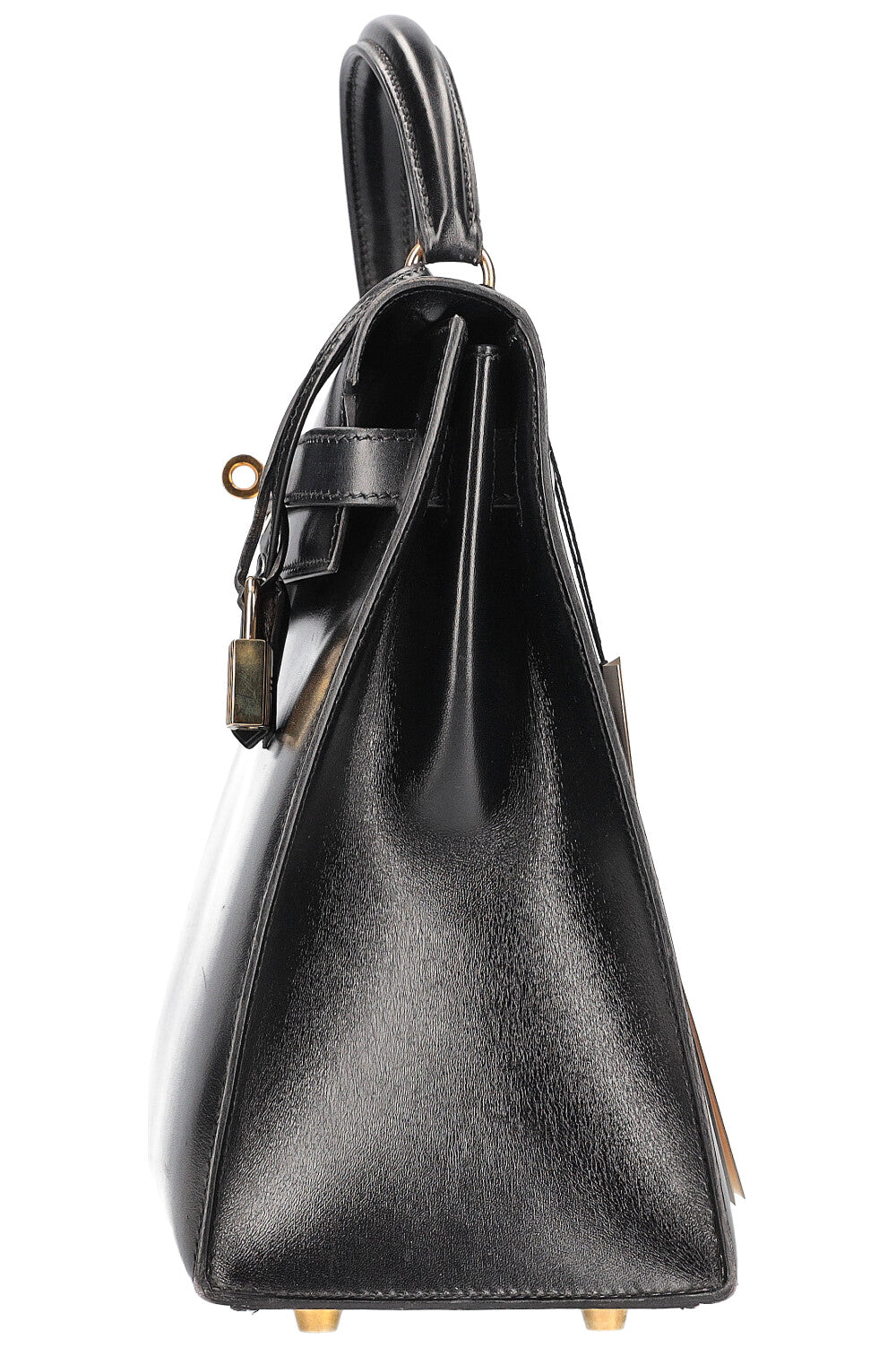 HERMÈS Kelly 32 Box Black 1999