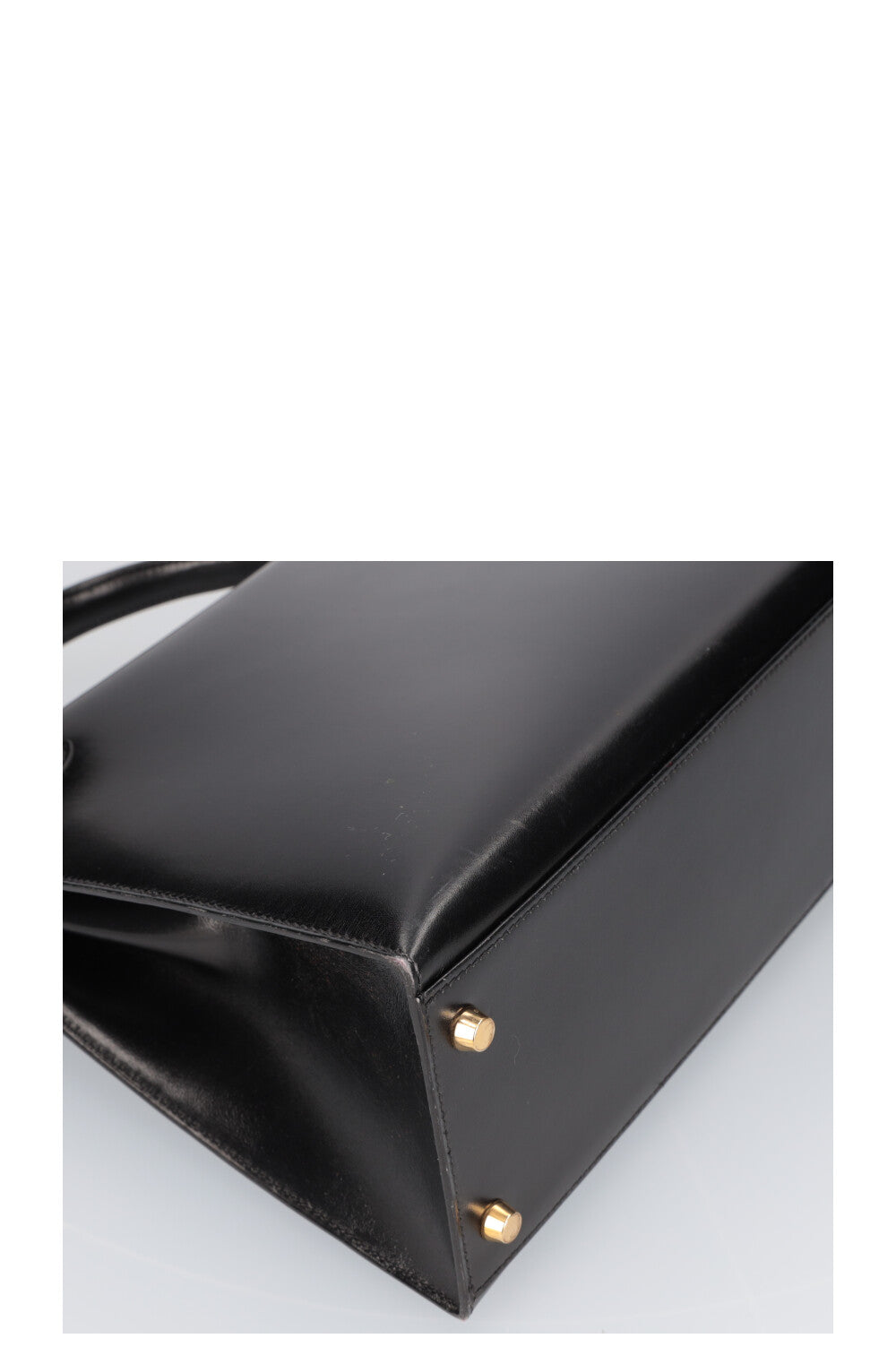HERMÈS Kelly 32 Box Black 1999