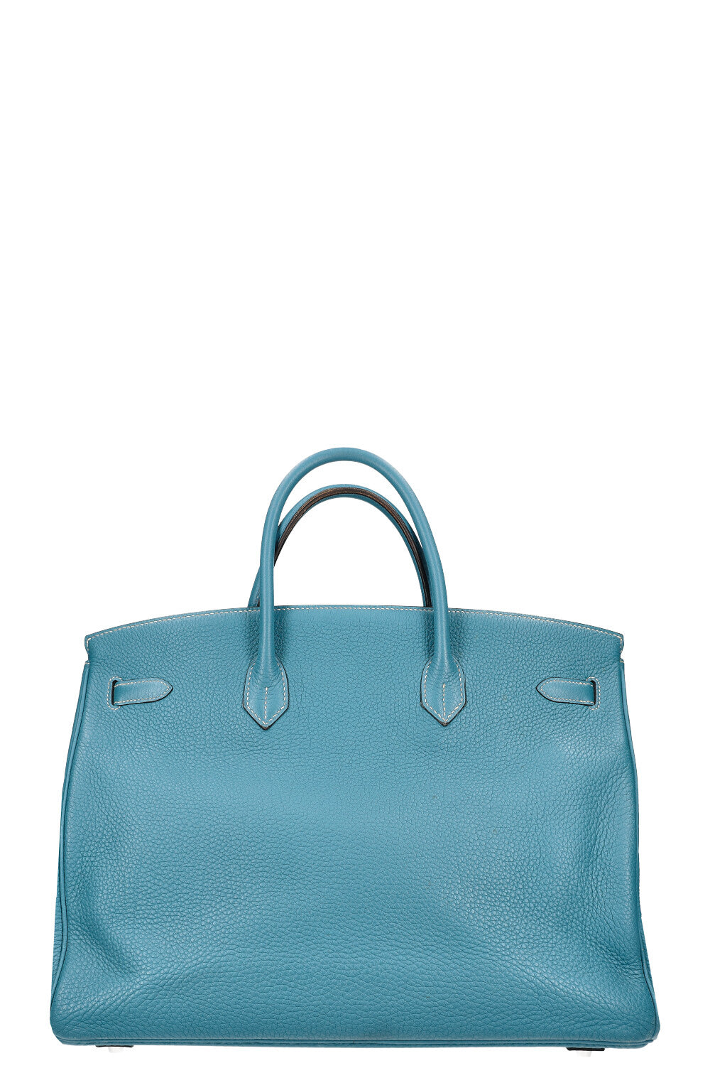 HERM S Birkin Bag 40 Clemence Bleu Jean REAWAKE