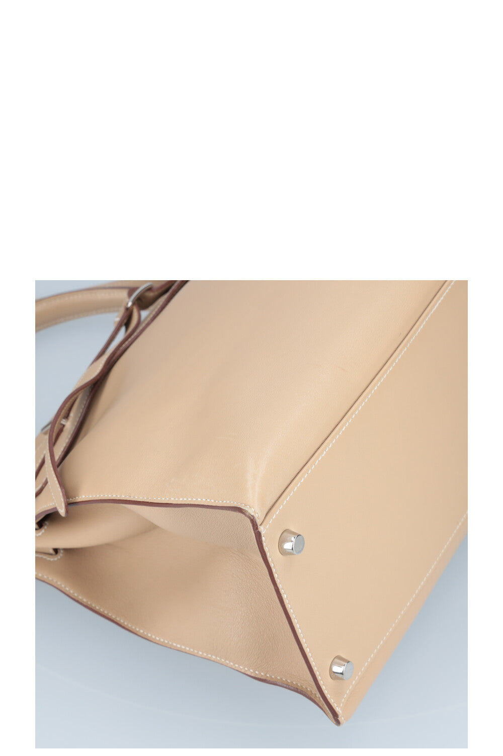 HERMÈS JPG Kelly Flat 35 Swift Beige