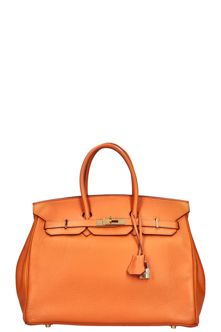 HERMÈS Birkin 35 Togo Orange