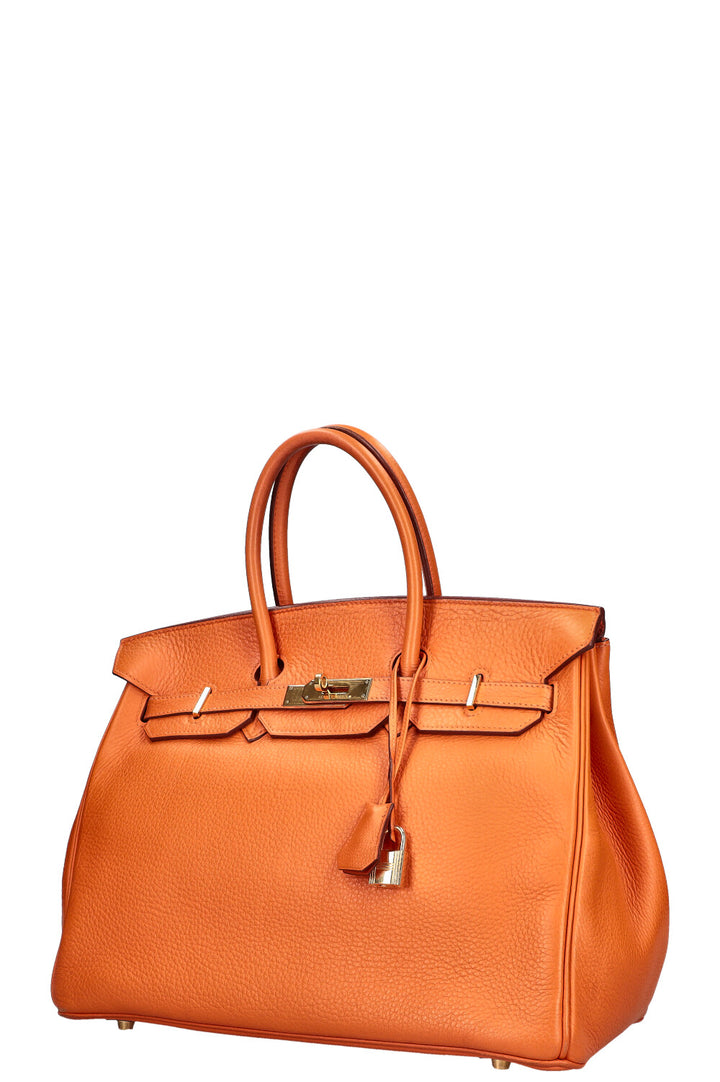 HERMÈS Birkin 35 Togo Orange