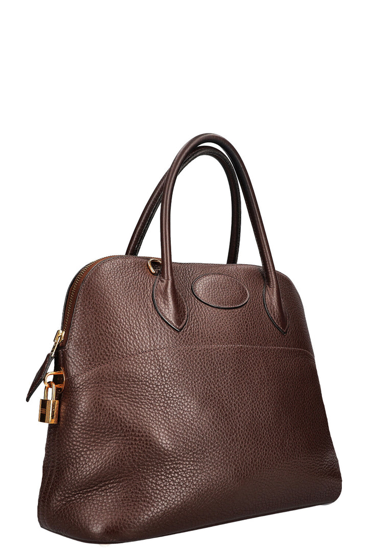 HERMÈS Bolide 35 Brown Clemence