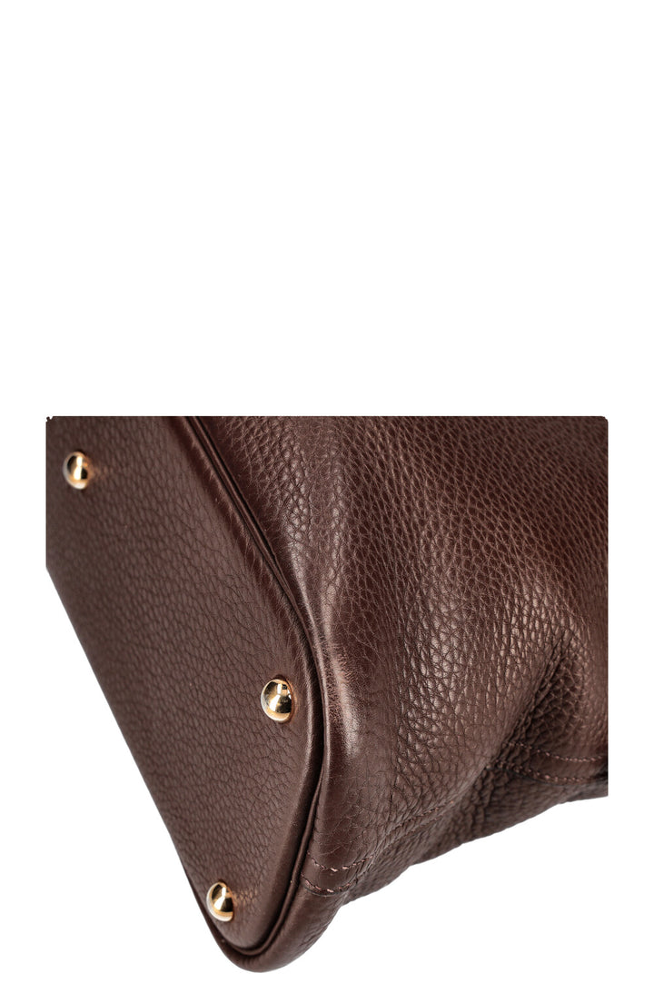 HERMÈS Bolide 35 Brown Clemence