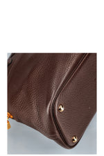 HERMÈS Bolide 35 Brown Clemence