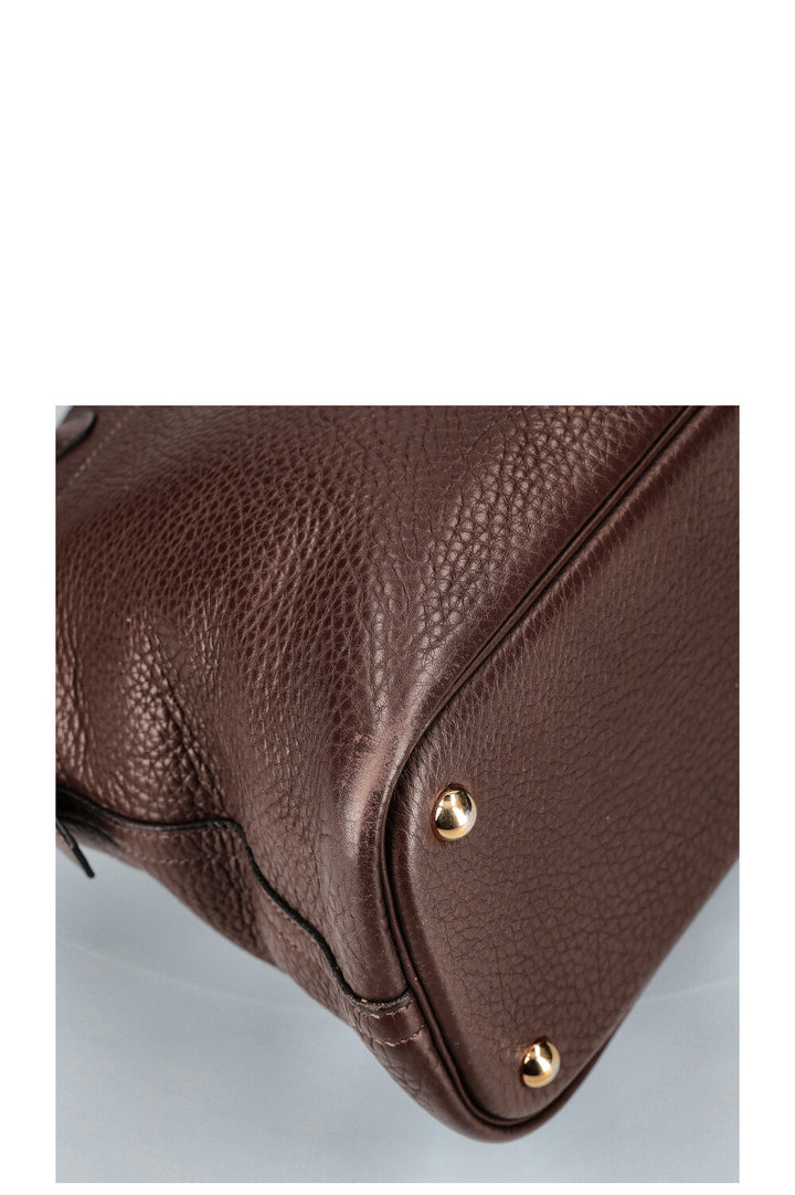 HERMÈS Bolide 35 Brown Clemence