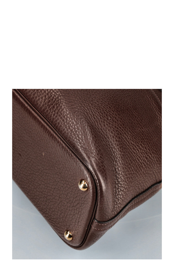HERMÈS Bolide 35 Brown Clemence