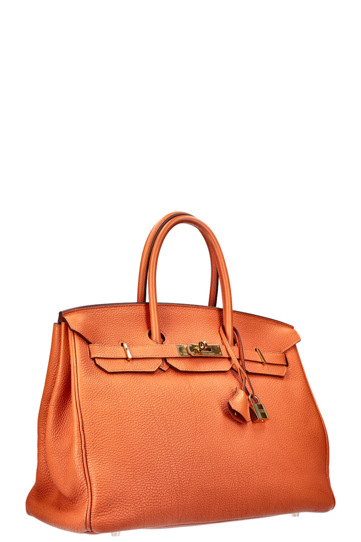 HERMÈS Birkin 35 Orange Togo