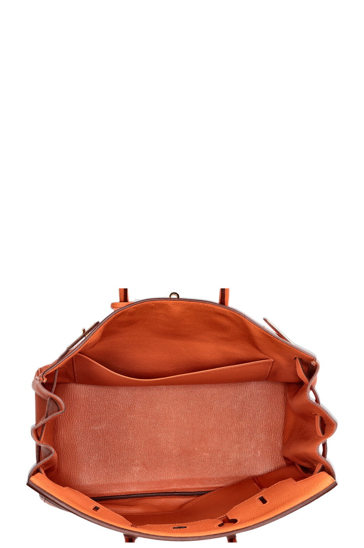 HERMÈS Birkin 35 Orange Togo