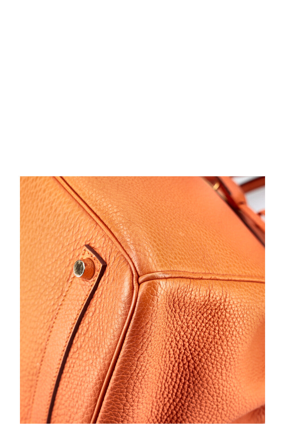 HERMÈS Birkin 35 Orange Togo