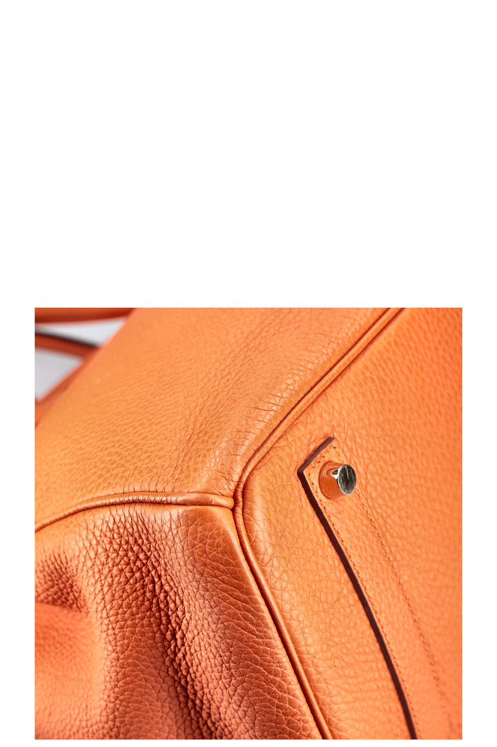 HERMÈS Birkin 35 Orange Togo