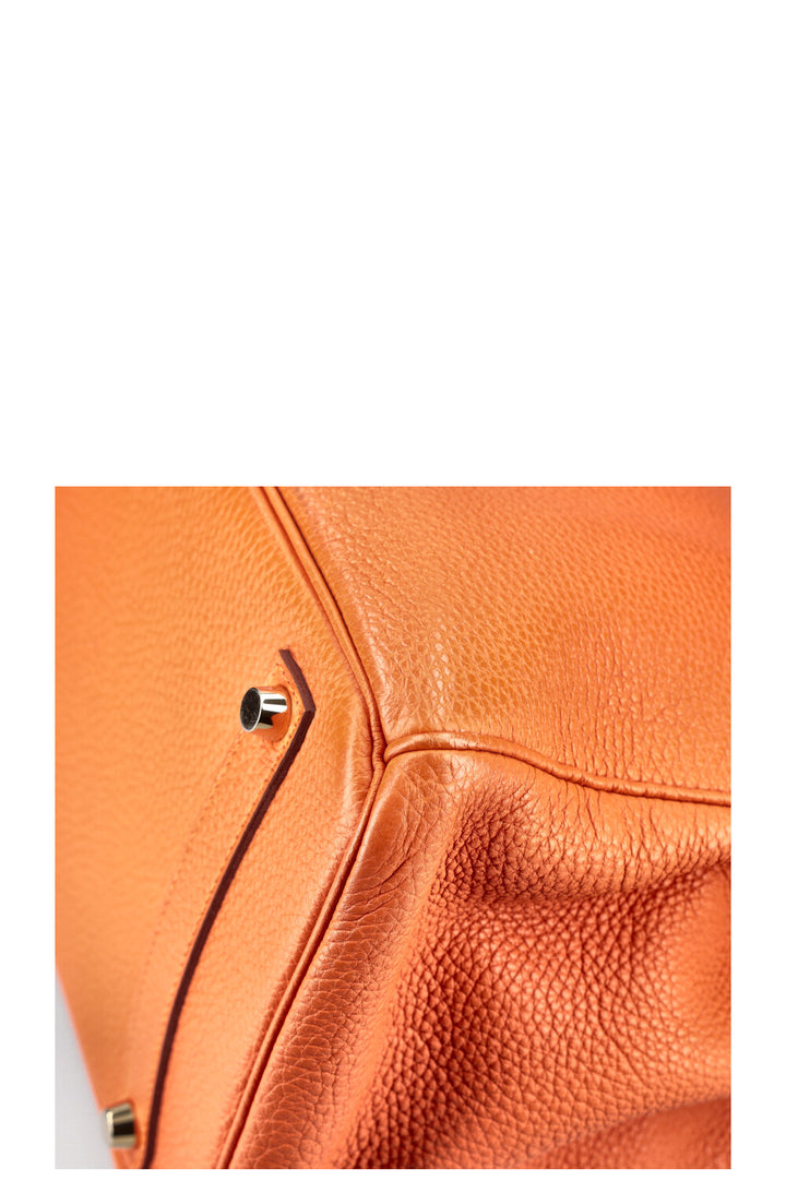 HERMÈS Birkin 35 Orange Togo