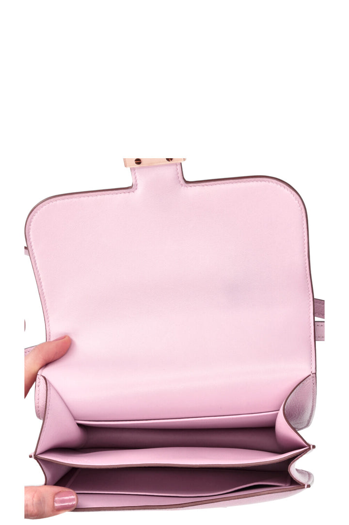 HERMÈS Constance 18 Chevre Mysore Mauve Sylvestre