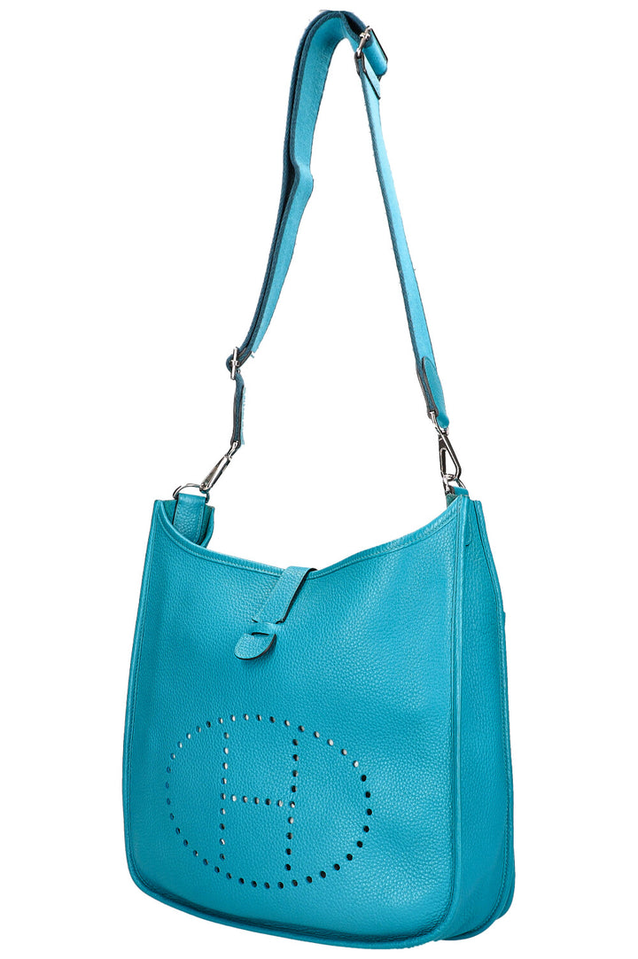 HERMÈS Evelyne GM Clemence Turquoise