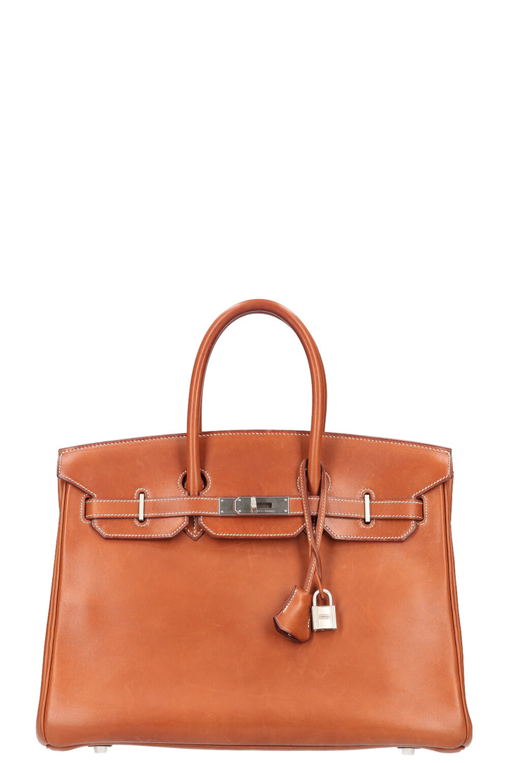 HERMES Birkin 35 Barenia Fauve