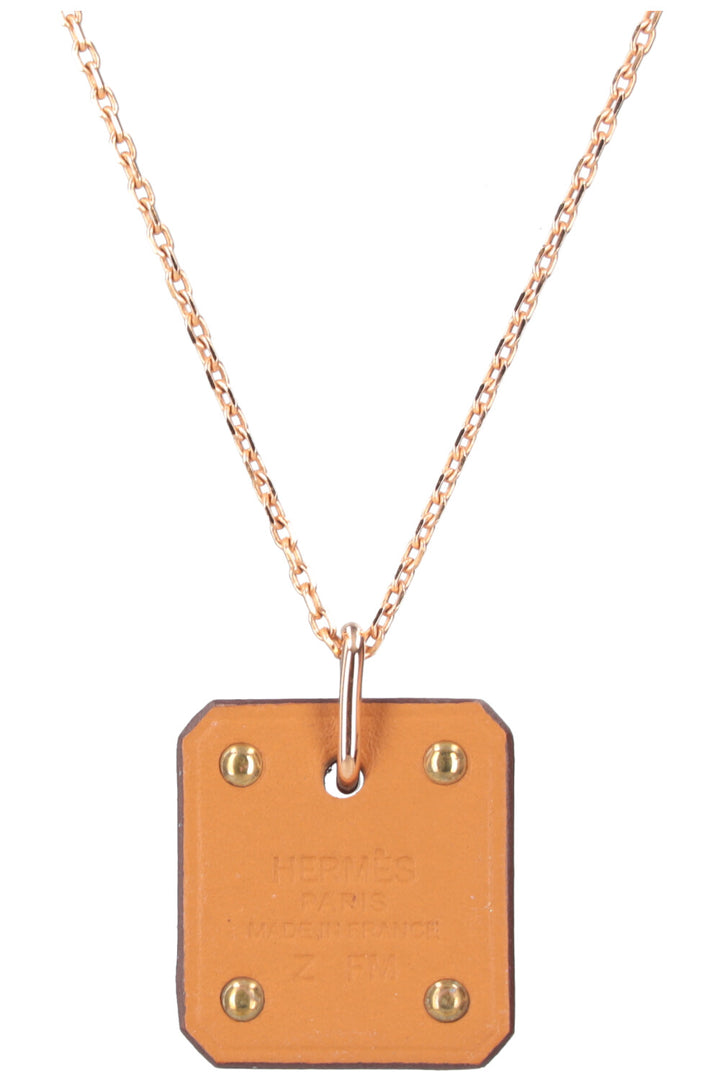 HERMÈS As de Coeur Necklace