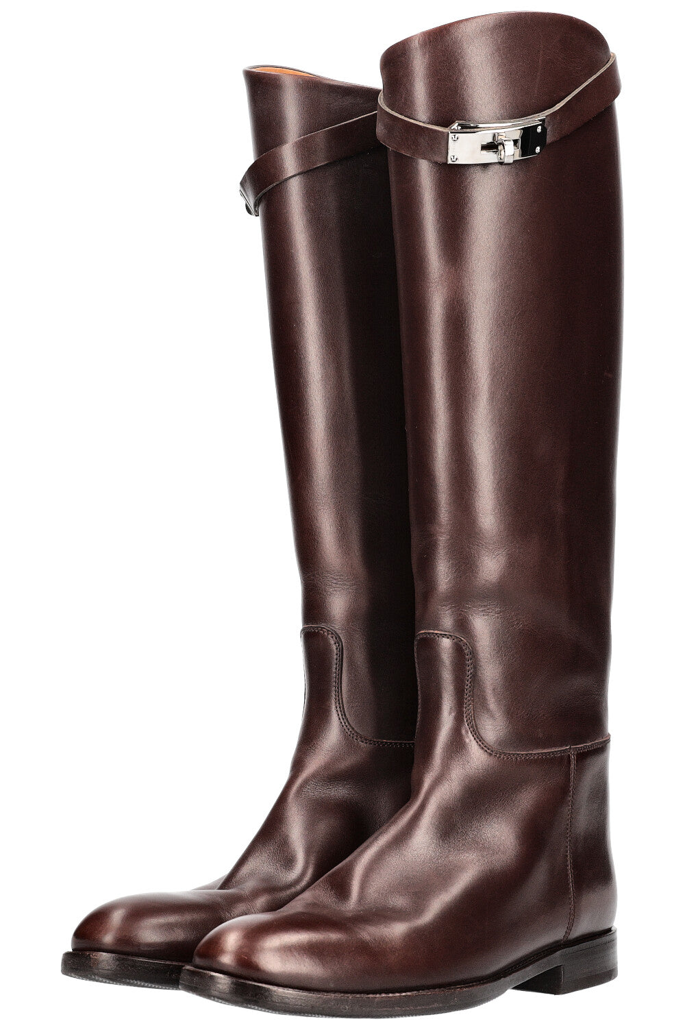 HERMÈS Jumping Boots Brown