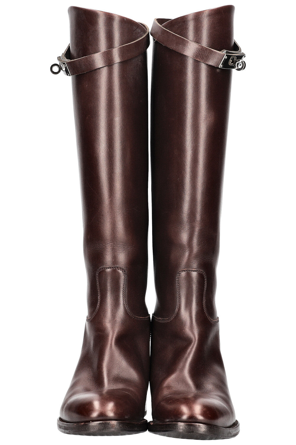 HERMÈS Jumping Boots Brown